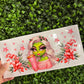 Y41 Pink Grinchy Single Sided UVDTF WRAPS