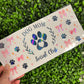 #210 Dog Mama Pink Bows Holographic UVDTF WRAPS