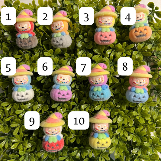 Bubu Pumpkin 3d Toppers SOLD INDIVIDUALLY