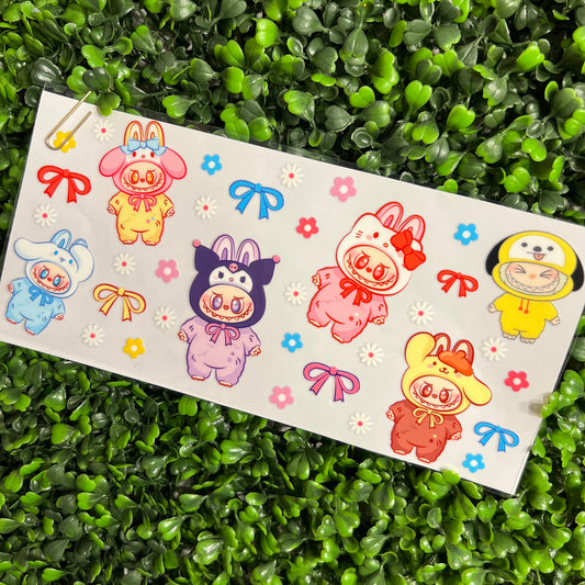 V6 Sanrio Bubu Single Sided UVDTF WRAPS