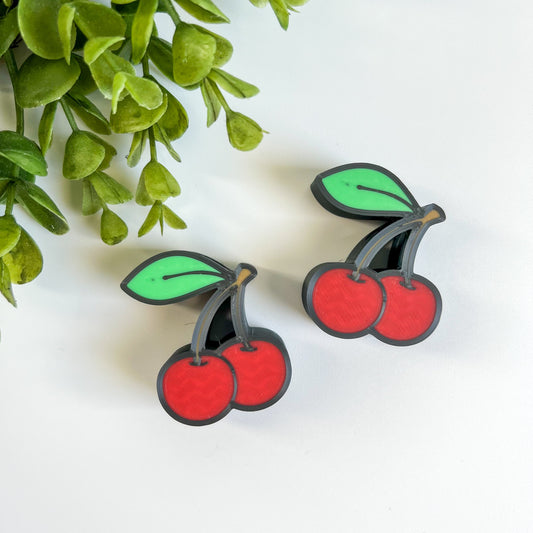 Cherry Straw Topper