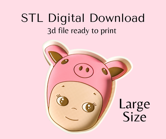 Sonny Pig Trinket Tray Digital Download