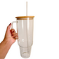 40 Oz Glass Travel Mug Cup Blanks