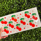 K17 Cherries with Dainty Daisies Single Sided UVDTF WRAPS