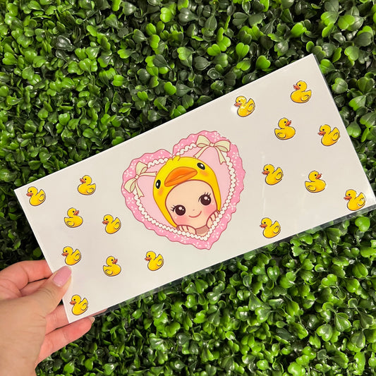 V18 Sunny Angel and Ducks Single Sided UVDTF WRAPS