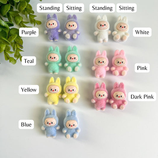 Fuzzy Bubu Topper Pre-drilled Hole SOLD INDIVIDUALLY