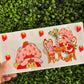 S41 Strawberry Girl and Cat Single Sided UVDTF WRAPS