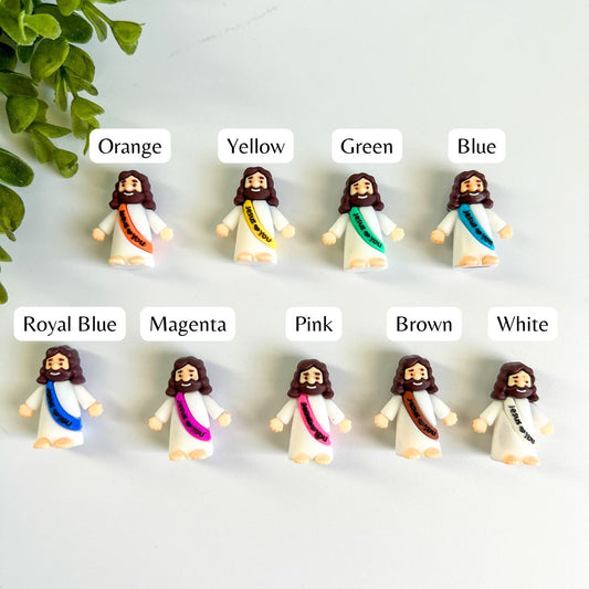 3d Jesus Rubber Topper SOLD INDIVIDUALLY