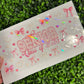 #275 Senior Class of 2025 Pink Coquette Holographic UVDTF WRAPS