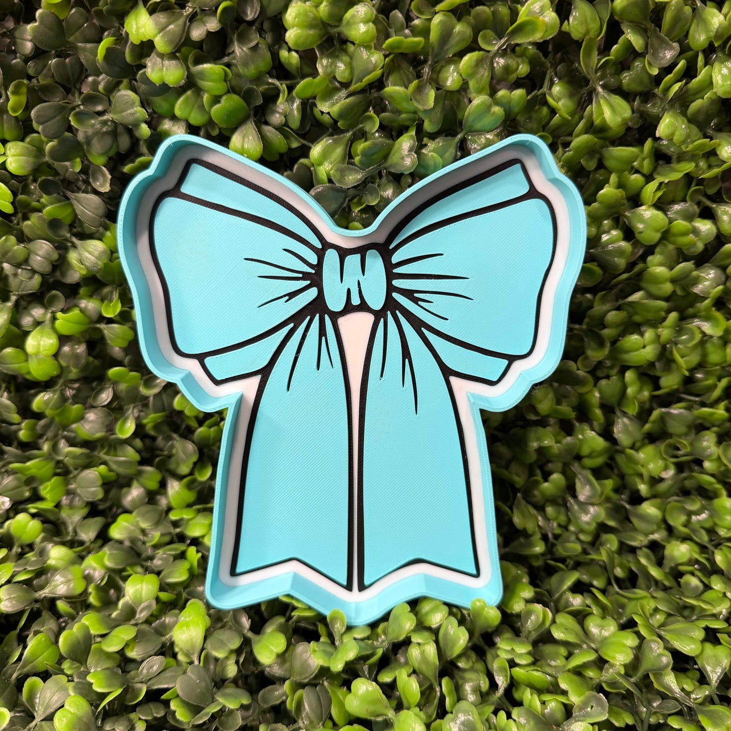 Bow with Long Tails Tray Multi Use Tray Sold Individually