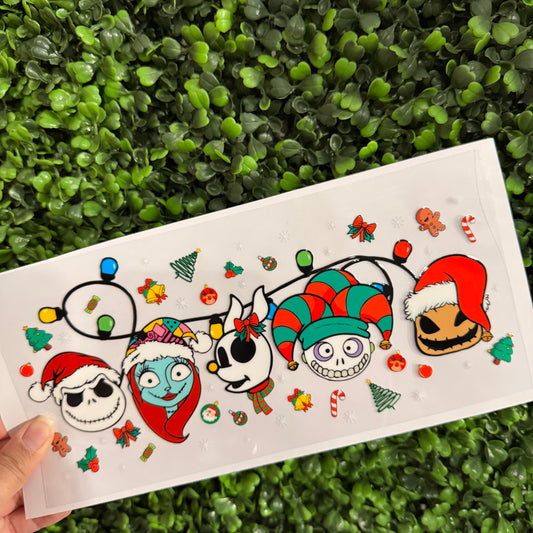 Y24 Nbc Christmas Lights Single Sided UVDTF WRAPS
