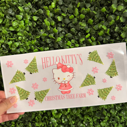 Y27 Hk Christmas Single Sided UVDTF WRAPS