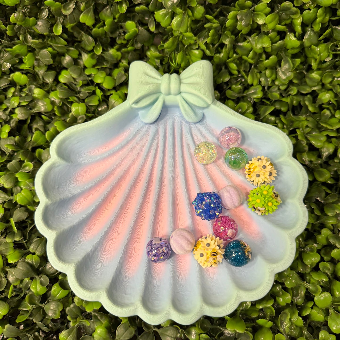 Shell Bow Tray Multi Use Tray Sold Individually