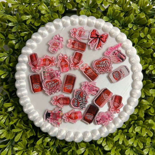 Dr. P Acrylic Charms Mixed 15 pcs