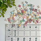 Pearl Mix Nail Charms Mixed Colors 80 pcs
