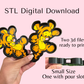 Small Size Orange Tiger Trinket Tray Digital Download