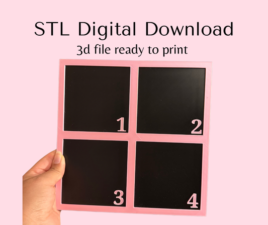 1-4 Number Board Digital Download