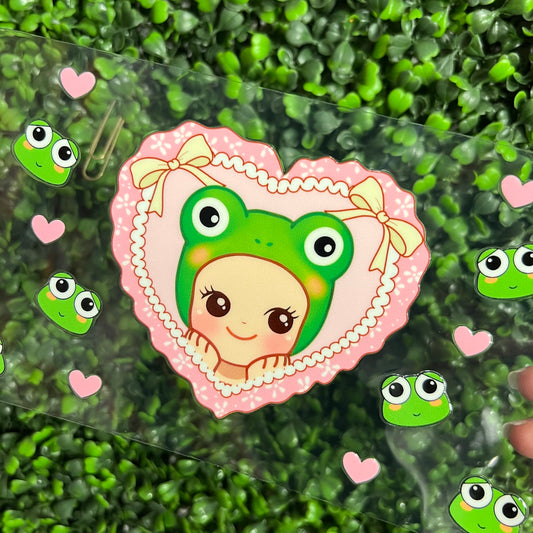 V9 Frog Angel Single Sided UVDTF WRAPS