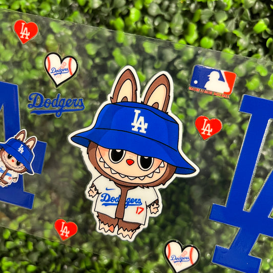 V5 Bubu Baseball Single Sided UVDTF WRAPS