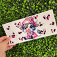 M10 Cow Hearts Pink Cheetah Print Single Sided UVDTF WRAPS