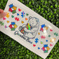 #259 Grandma Bear Autism Awareness Holographic UVDTF WRAPS