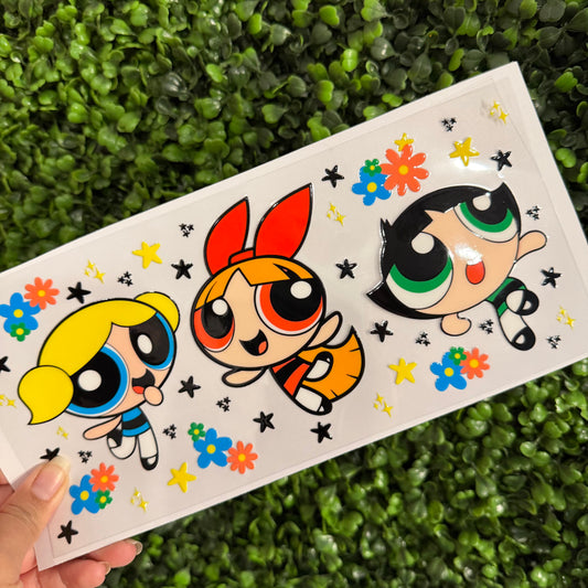 S42 Power Sisters Single Sided UVDTF WRAPS