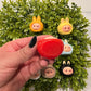 Bubu Head 3d Toppers SOLD INDIVIDUALLY