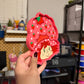 Strawberry Girl Tray Multi Use Tray Sold Individually