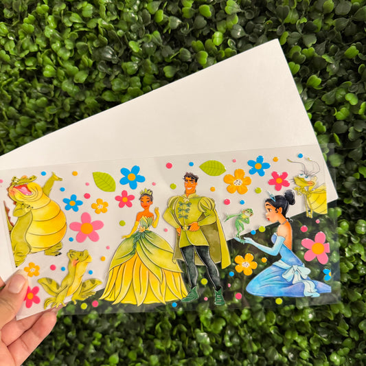 S27 Tiana Princess Single Sided UVDTF WRAPS