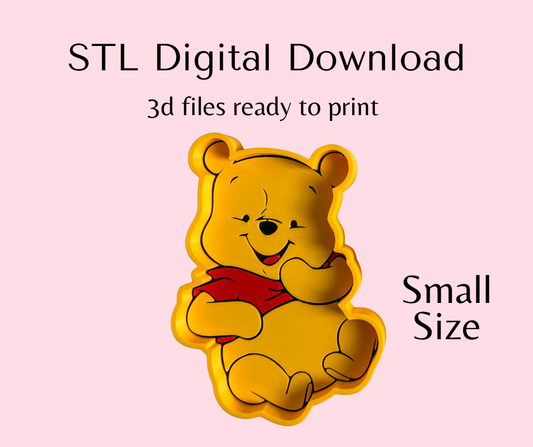 Small Honey Bear Trinket Tray Multi Use Tray Digital Download