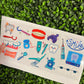#329 Dental Teeth Double Sided UVDTF WRAPS