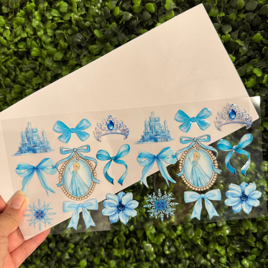 S35 Ice Princess Single Sided UVDTF WRAPS
