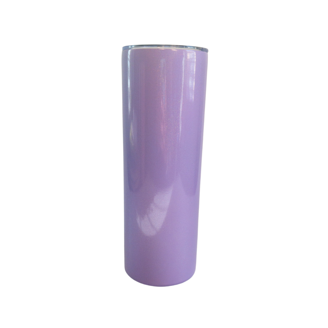 20 Ounce Glitter Double Walled Sublimation Stainless Steel Cup BLANK