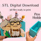 Adventure Couple Pencil Holder Digital Download