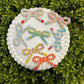 Lace Bows Flat Back Charms Mixed 6 pcs