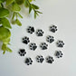 Paw Print Charms Flat Back