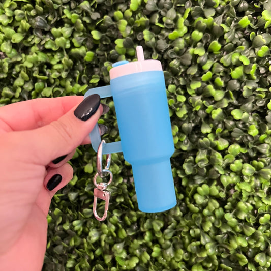 Glow in the Dark Color Mini Keychain Tumblers