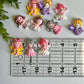 Angels Flat Back Charms Mixed