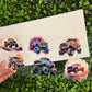 U1 Monster Trucks Single Sided UVDTF WRAPS