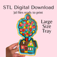 Balloon House Large Trinket Tray Multi Use Tray Digital Download