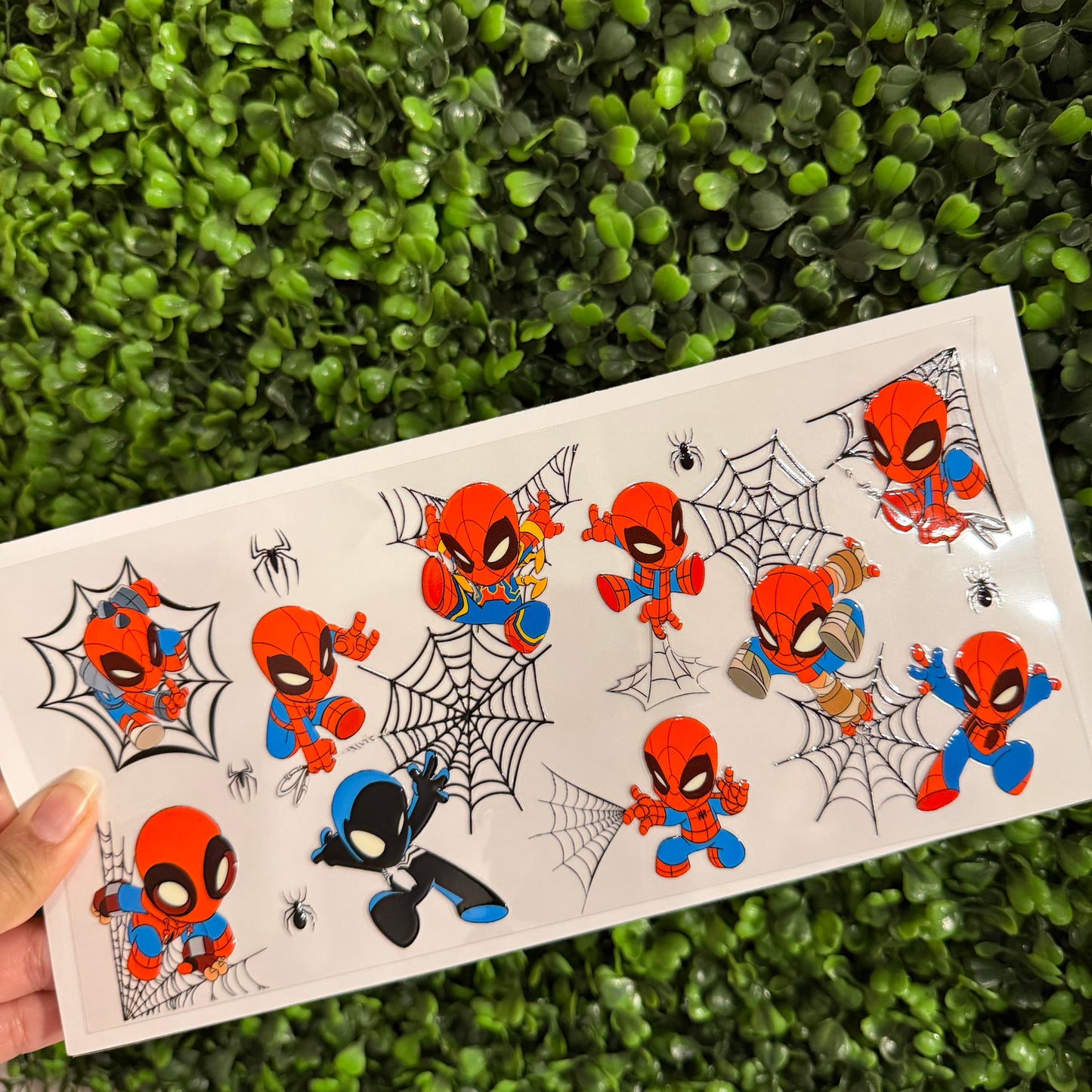 U15 Spidey Single Sided UVDTF WRAPS