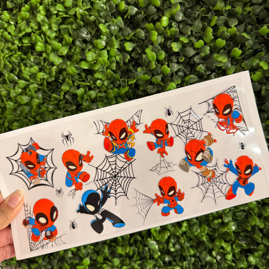 U15 Spidey Single Sided UVDTF WRAPS