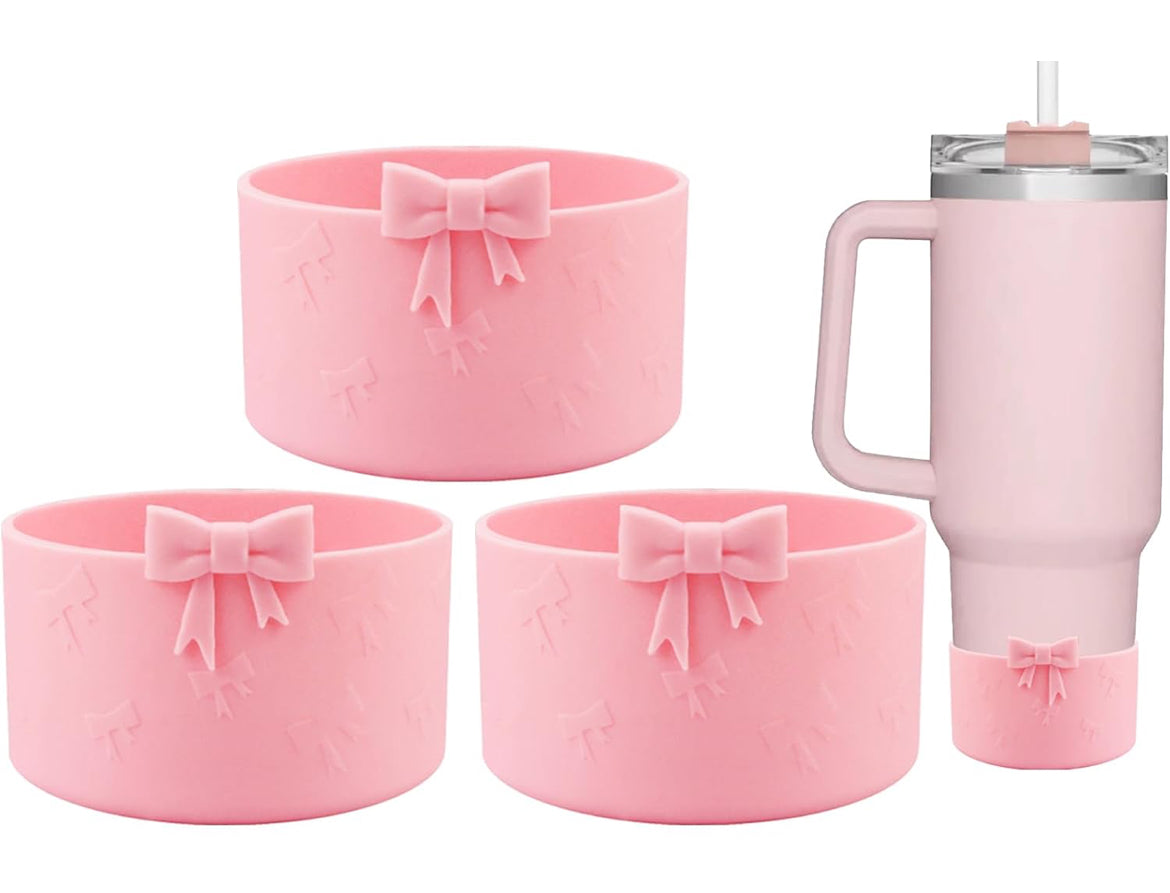 Tumbler Bow Silicone Boots