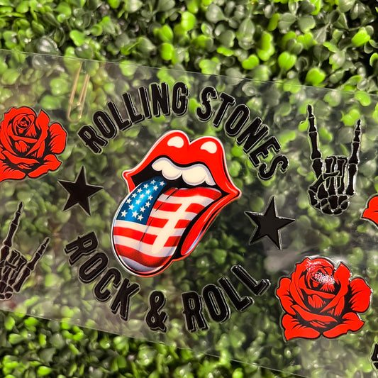i7 Rock & Roll Single Sided UVDTF WRAPS