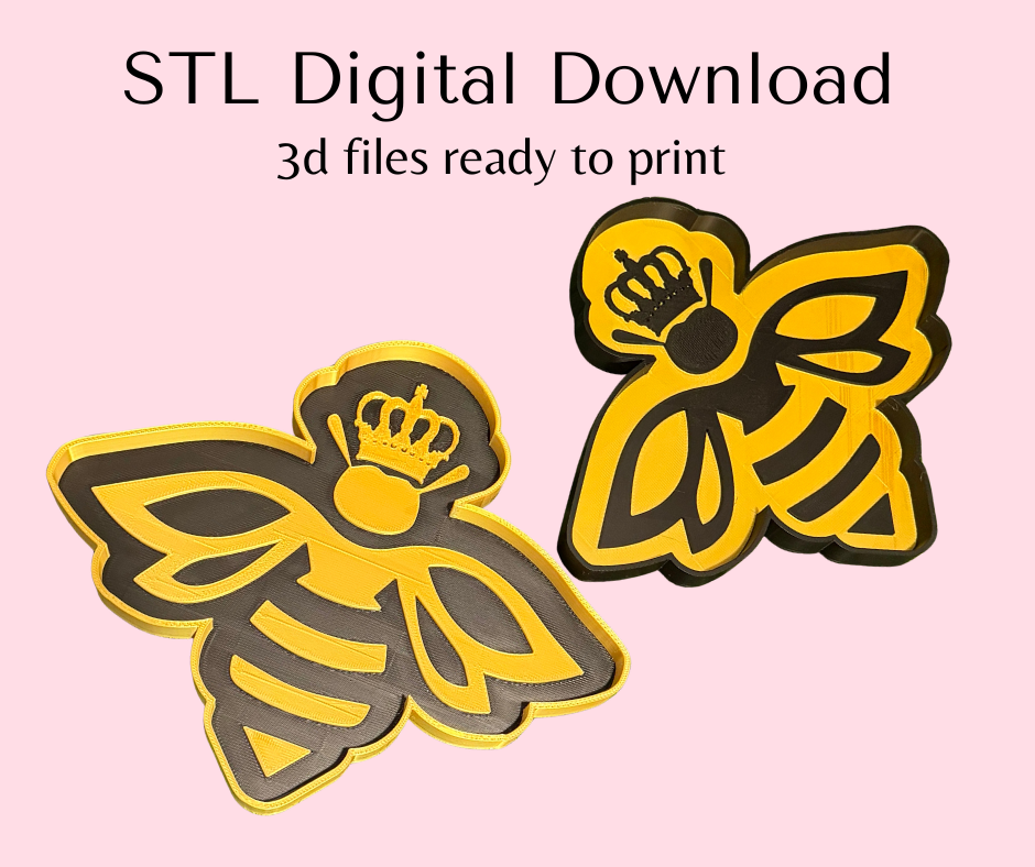Queen Bee Trinket Tray Multi Use Tray Digital Download