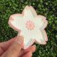 Rhinestone Sakura Flower Tray Multi Use Tray SOLD INDIVIDUALLY