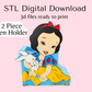 Baby Snow Pen Holder Digital Download