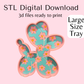 Balloon Dog Daisies Trinket Tray Multi Use Tray Digital Download