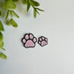 Paw Print Charms Flat Back