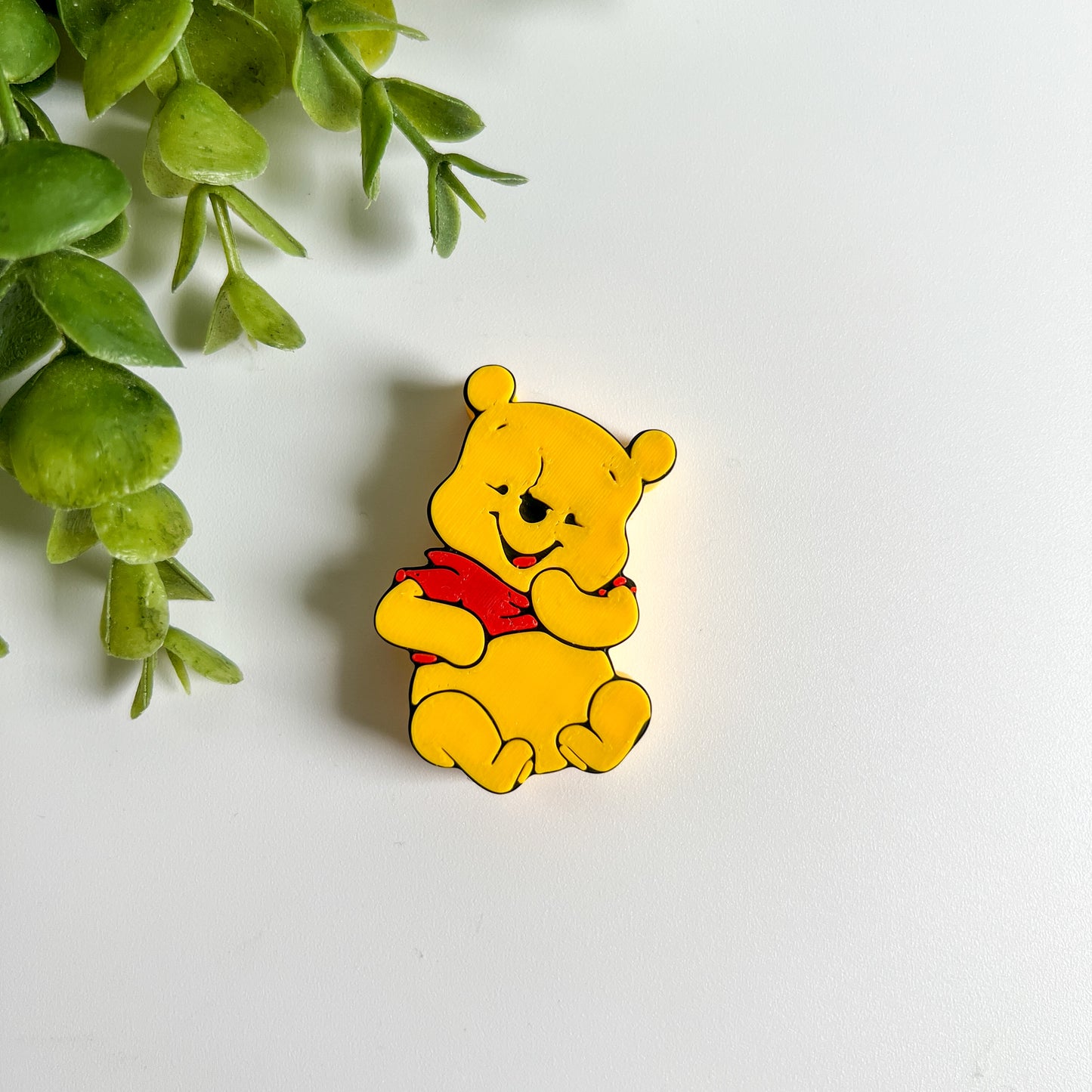 Honey Bear Straw Topper